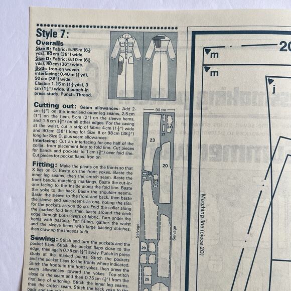 Vintage Designer Sewing Patterns Uncut Lot Of 4 Dresses Plaid Jackets Summer 70s - Picture 13 of 13